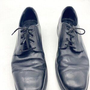 Geox Respira Shoes Mens Dress Oxfords EU 43.5‎ US 10.5 Black Lace Up